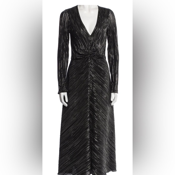 ROTATE by Birger Christensen - midi evening dress - size 10 - Picture 3 of 8